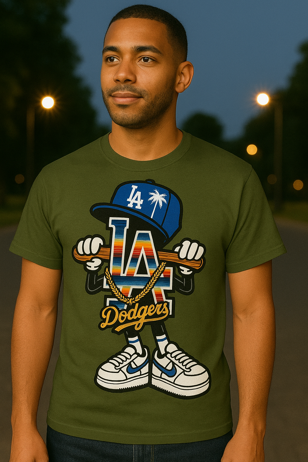 LA Dodgers Chain Tee