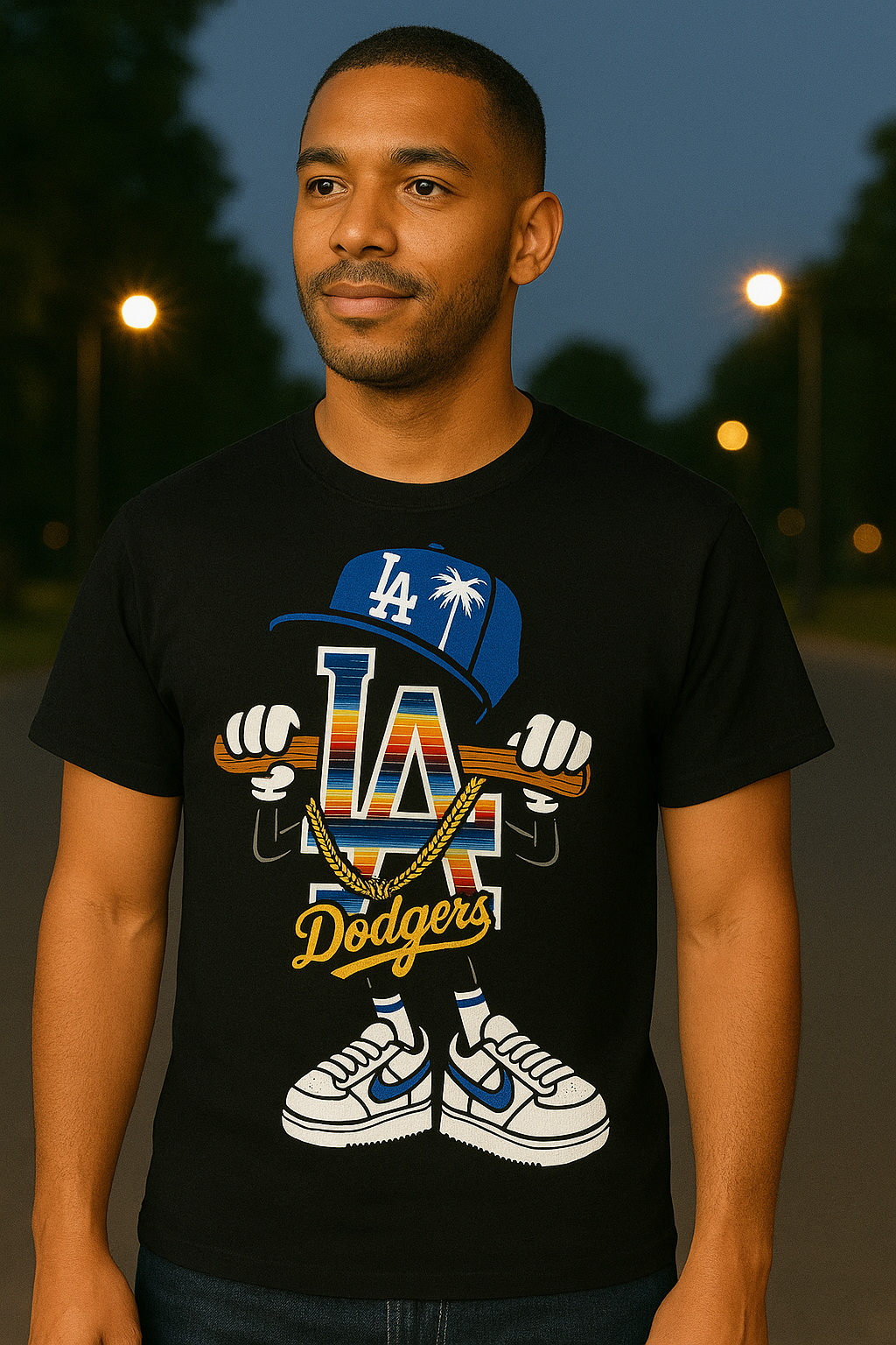 LA Dodgers Chain Tee