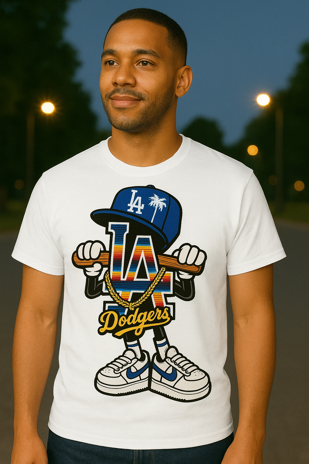 LA Dodgers Chain Tee
